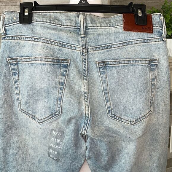 Abercrombie & Fitch Rustin Athletic Slim Stretch Jeans Size 28/30 - Picture 5 of 9